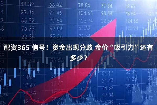 配资365 信号！资金出现分歧 金价“吸引力”还有多少？