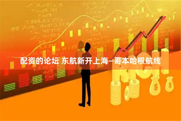 配资的论坛 东航新开上海—哥本哈根航线